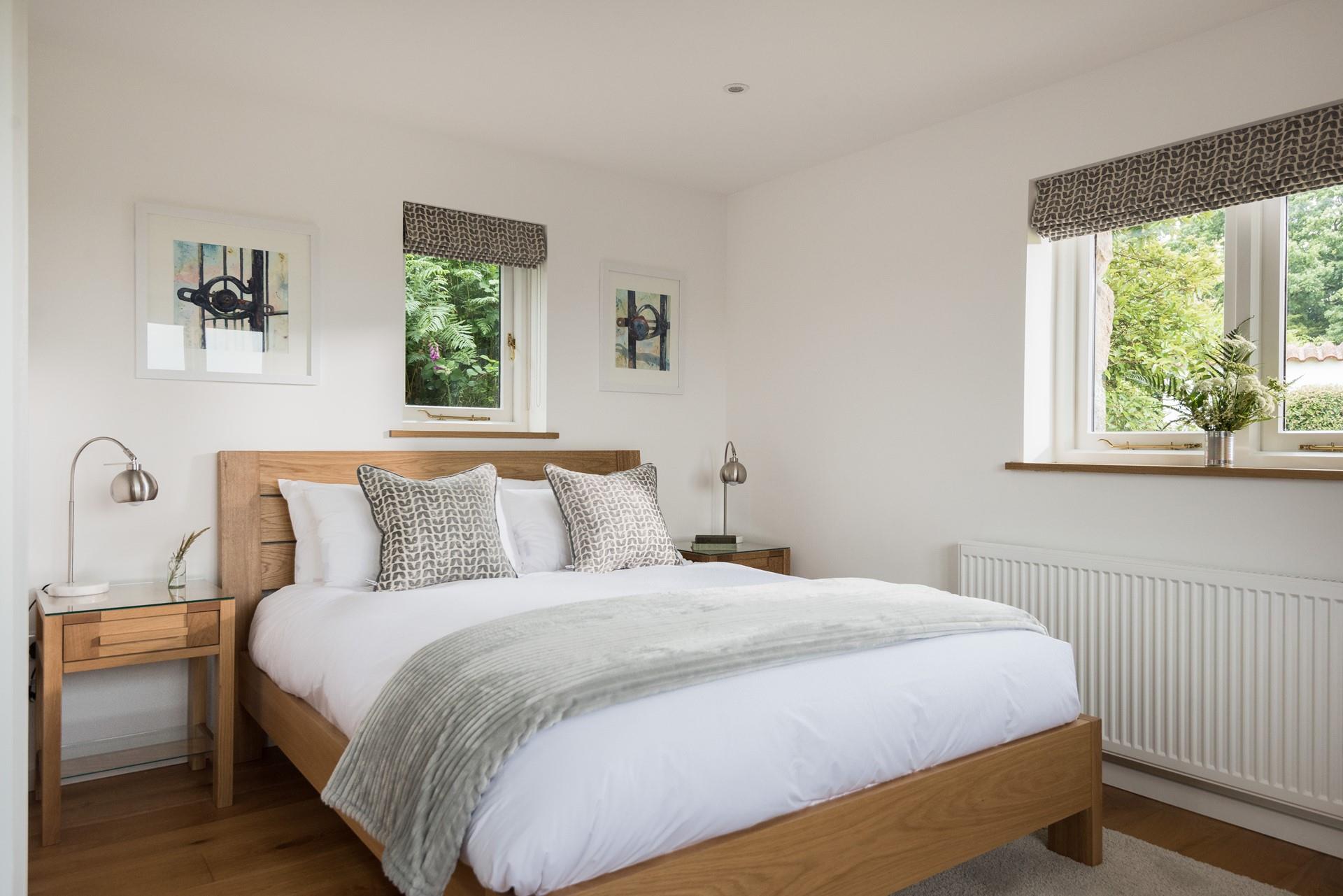 Natural tones create an oasis of calm. 