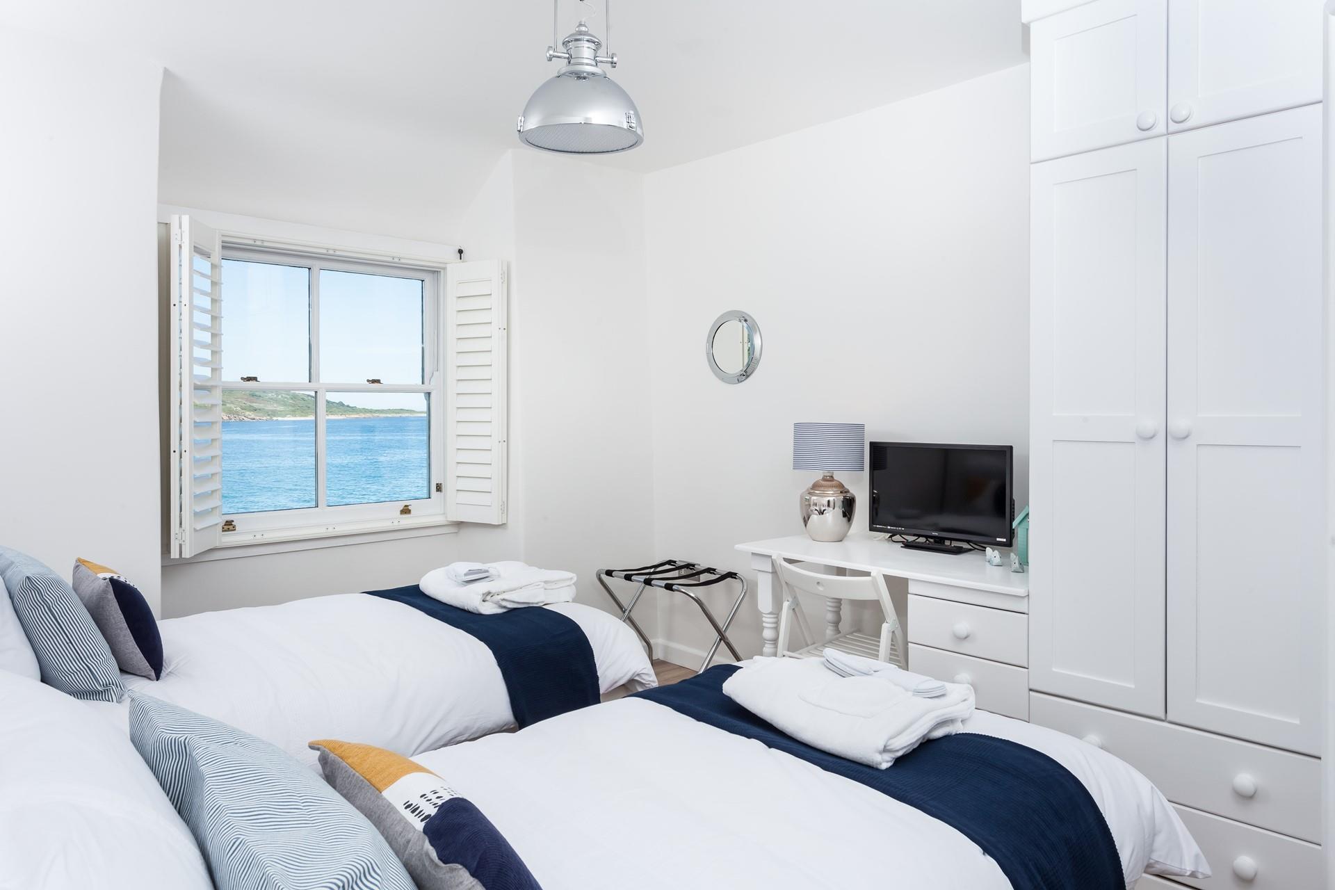 The twin room offers the ideal space for both children and young adults.