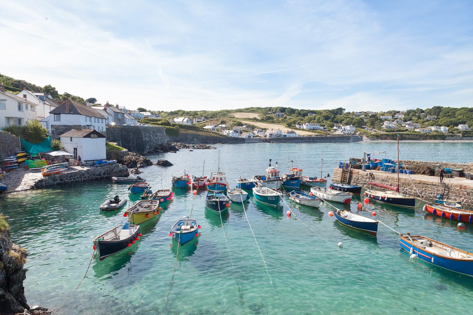 The picturesque village of Coverack offers a quaint Cornish setting for your holiday.