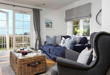 Pop the kettle on and relax in the quiet living room admiring the views with a cuppa.