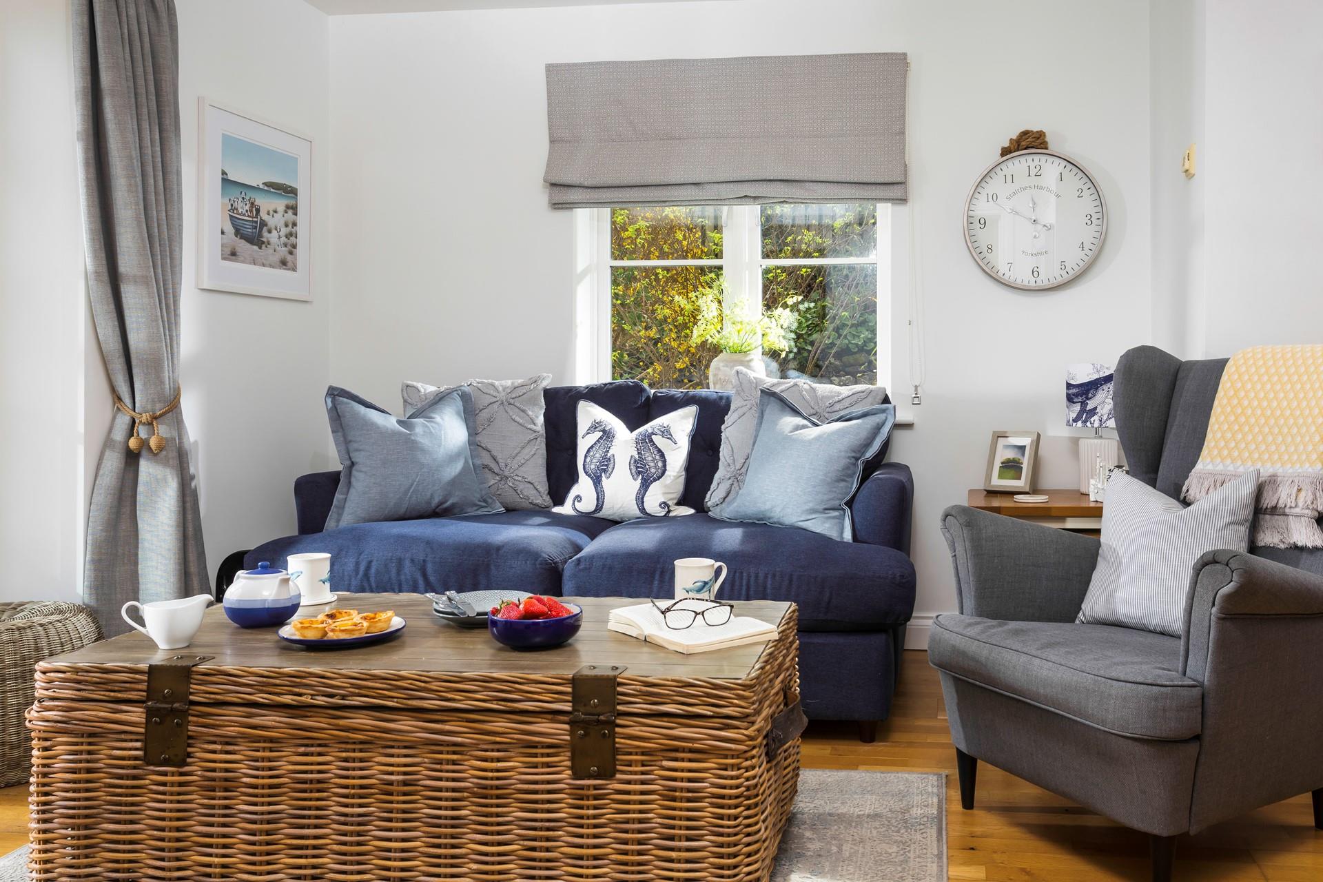 Let the fresh air in and admire the view.