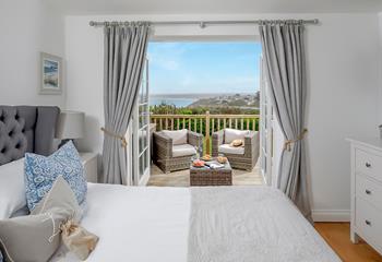 Enjoy a restful night's sleep with the ocean as your backdrop.