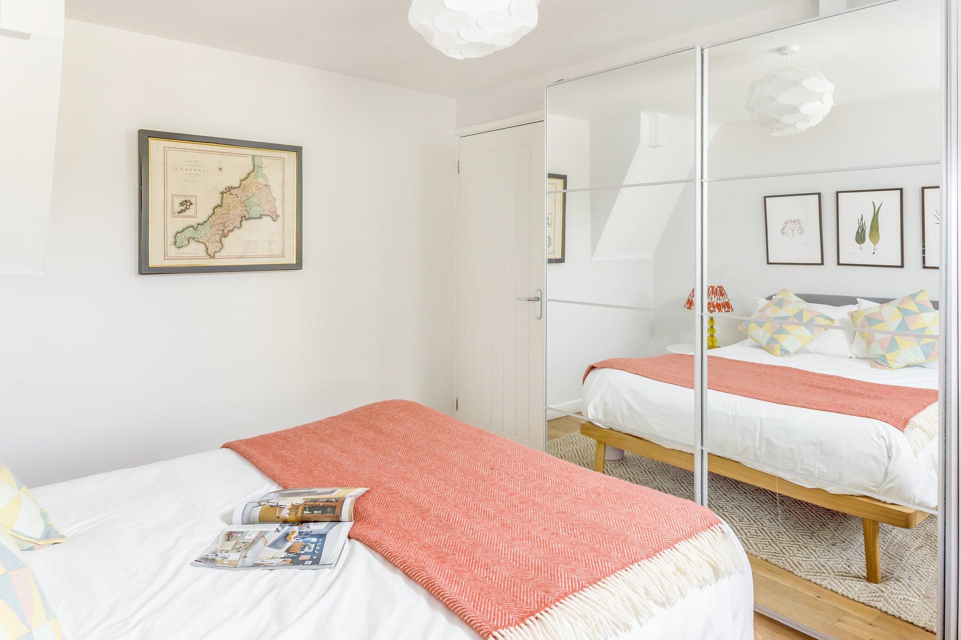 Ample wardrobe space means you don't have to pack light if you don't want to.