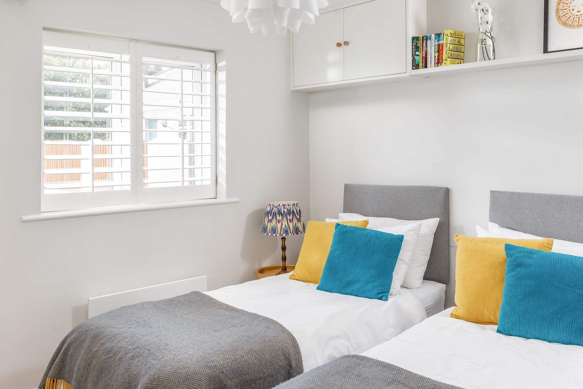 With beds this spacious and comfortable you will be reluctant to leave them!