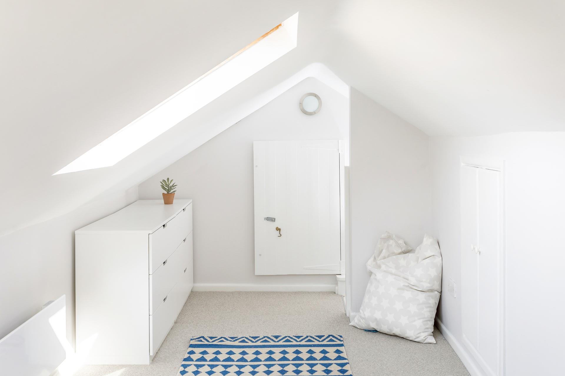 The snug area is a quiet space to relax after a busy day.