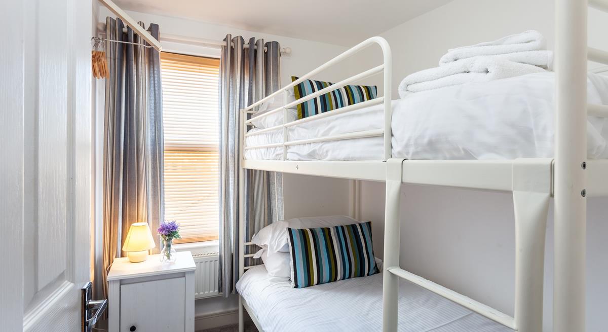Bedroom 3 has bunk beds perfect for the little ones.