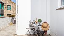 This corner is a lovely spot to tuck yourself away with a good book and nothing on the agenda but blissful relaxation. 