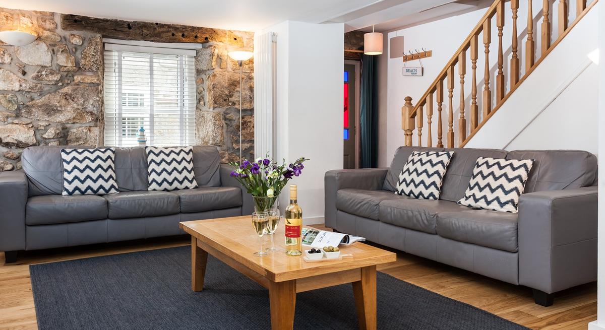 Grab a glass of your favourite drink and settle down for the evening in this welcoming space.