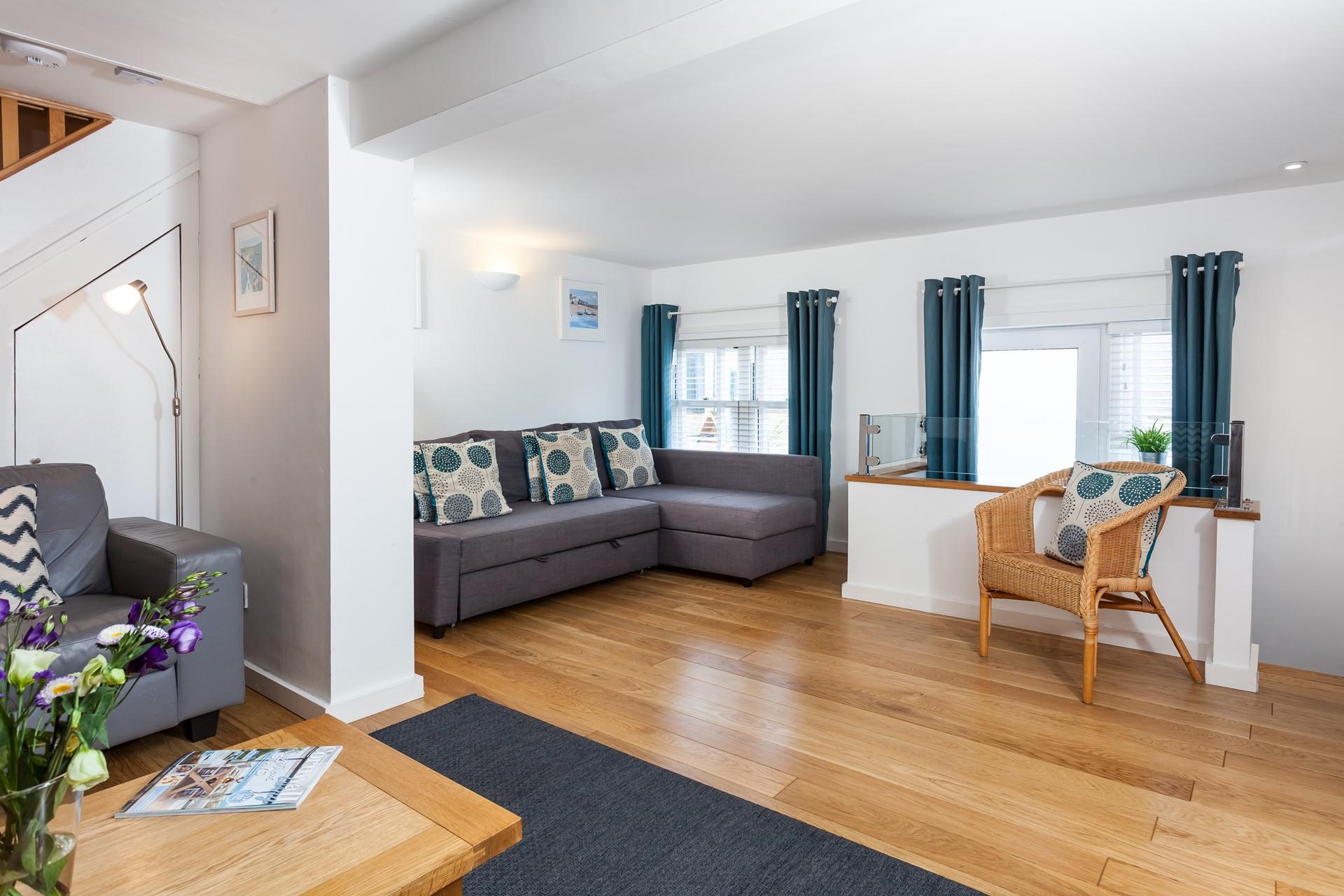 There is plenty of seating to spend quality time as a family.