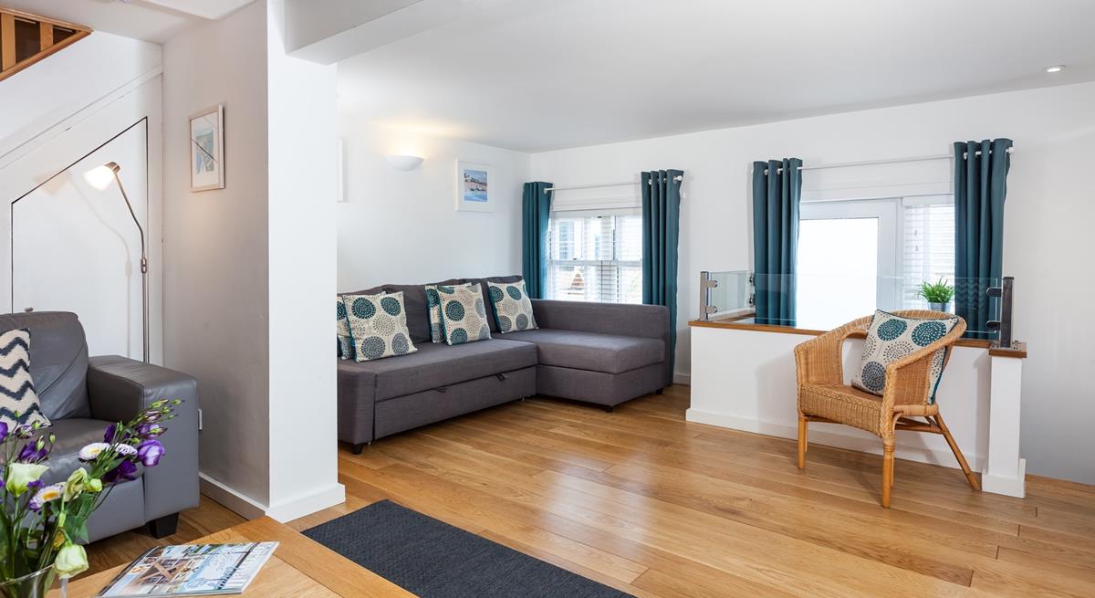 There is plenty of seating to spend quality time as a family.