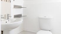The ensuite is the perfect spot to get ready for the day. 