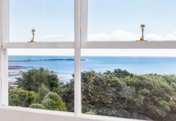 Bedrooms 2,3,4 & 5 are at the front of the house and have stunning sea views. 
