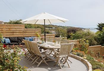 Relax in the beautiful gardens, taking in the stunning views.