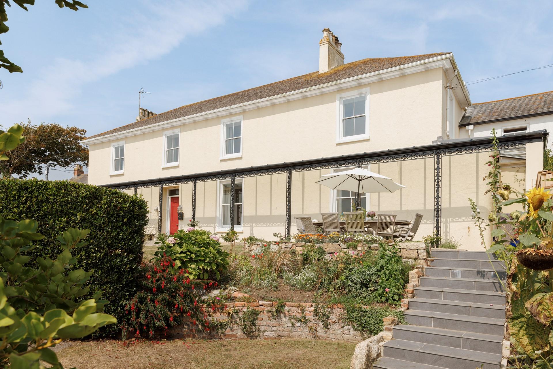 Old Eastcliffe House is nestled within pretty gardens.