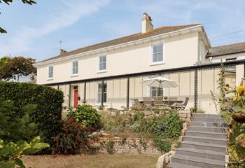 Old Eastcliffe House is nestled within pretty gardens.