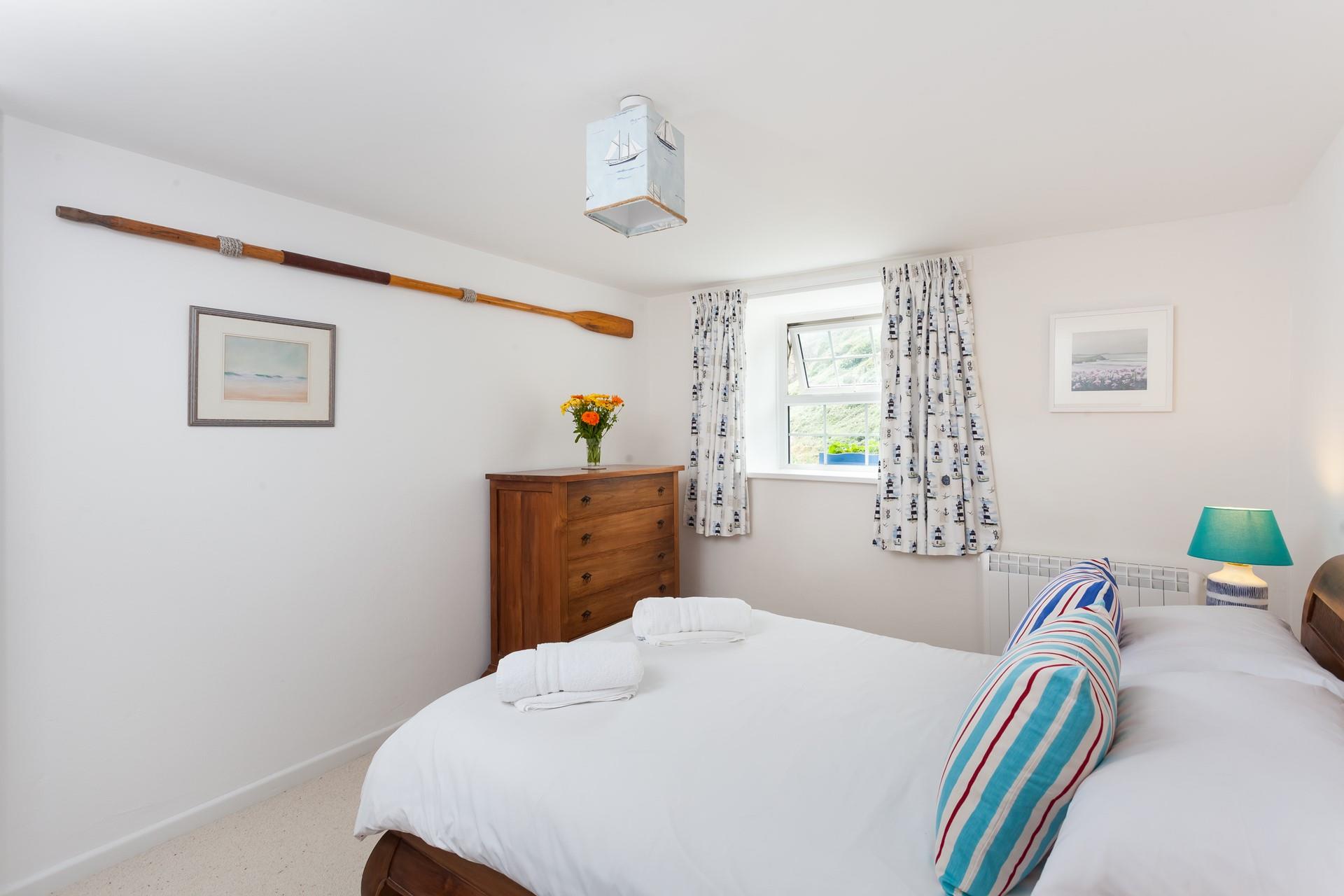 Open the window and breathe in the Cornish sea-salty air; a refreshing way to begin the day. 