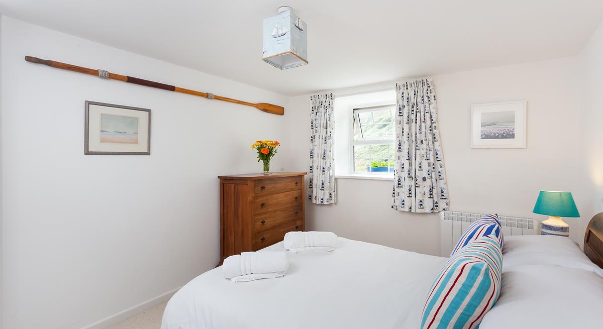 Open the window and breathe in the Cornish sea-salty air; a refreshing way to begin the day. 