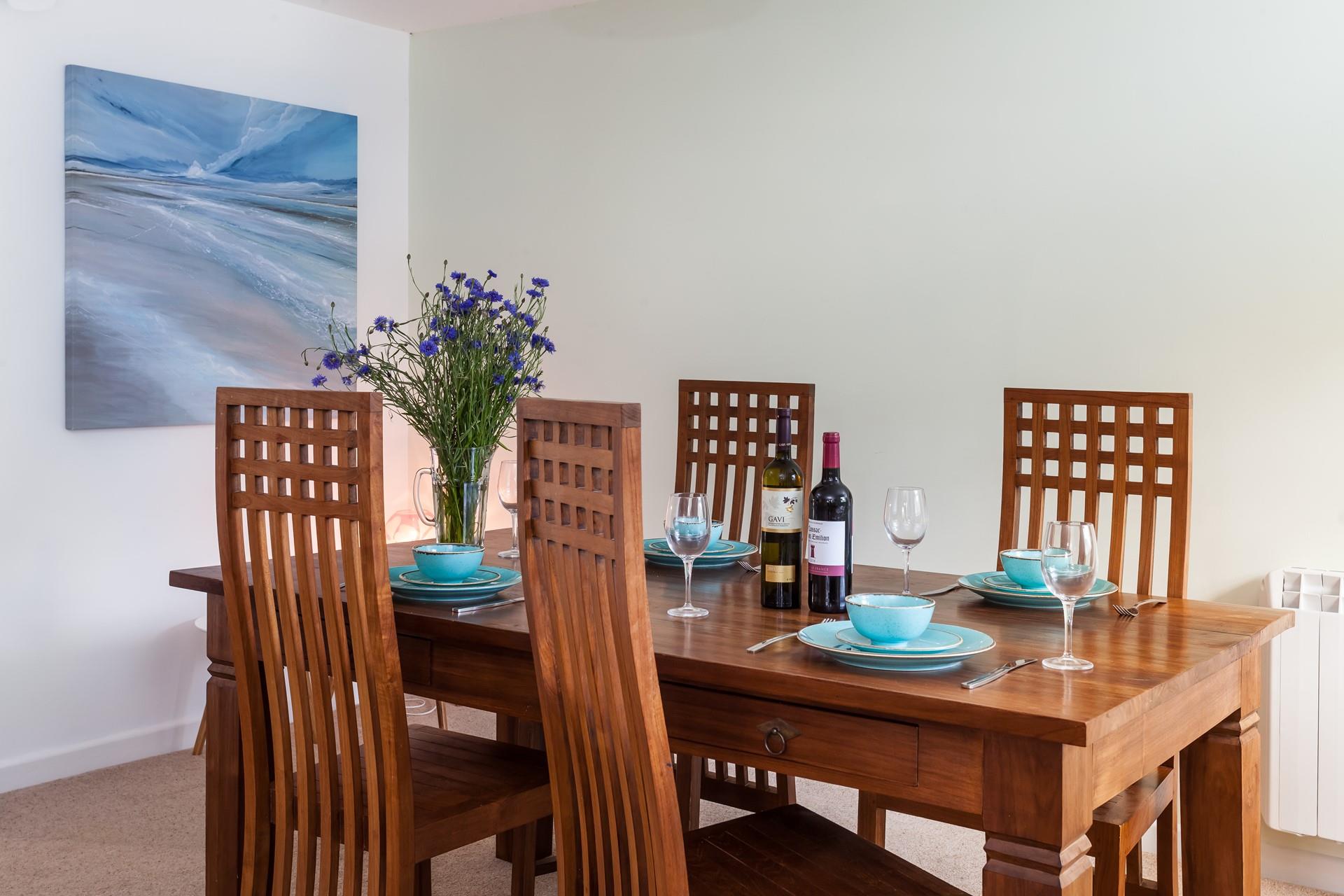 Pour yourselves some wine and share your favourite memories of the day over a tasty dinner. 