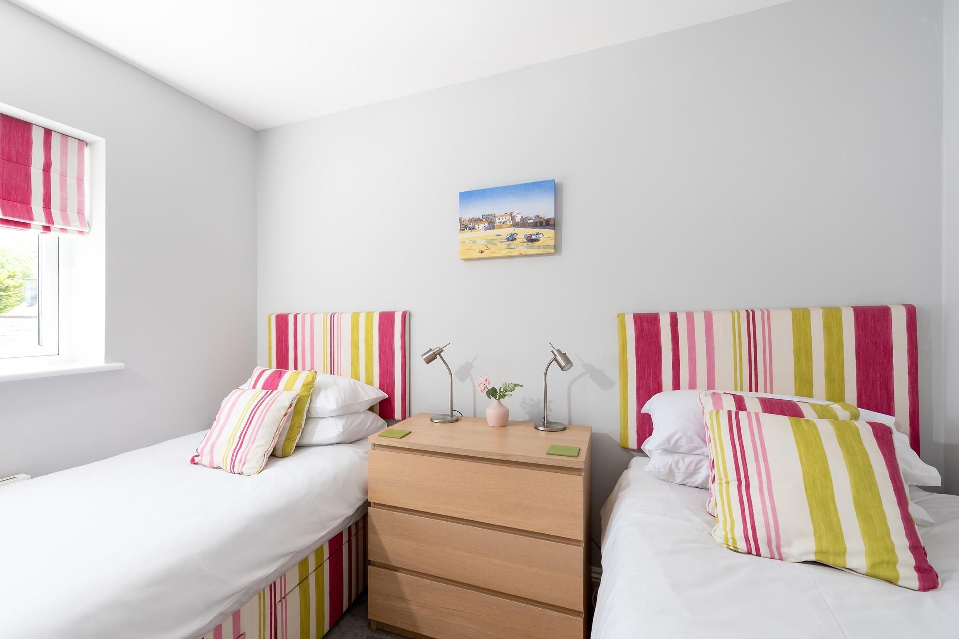 The beautiful Porthkidney beach is just a short stroll away; wake up, pack your beach bag and head to the soft white sands.