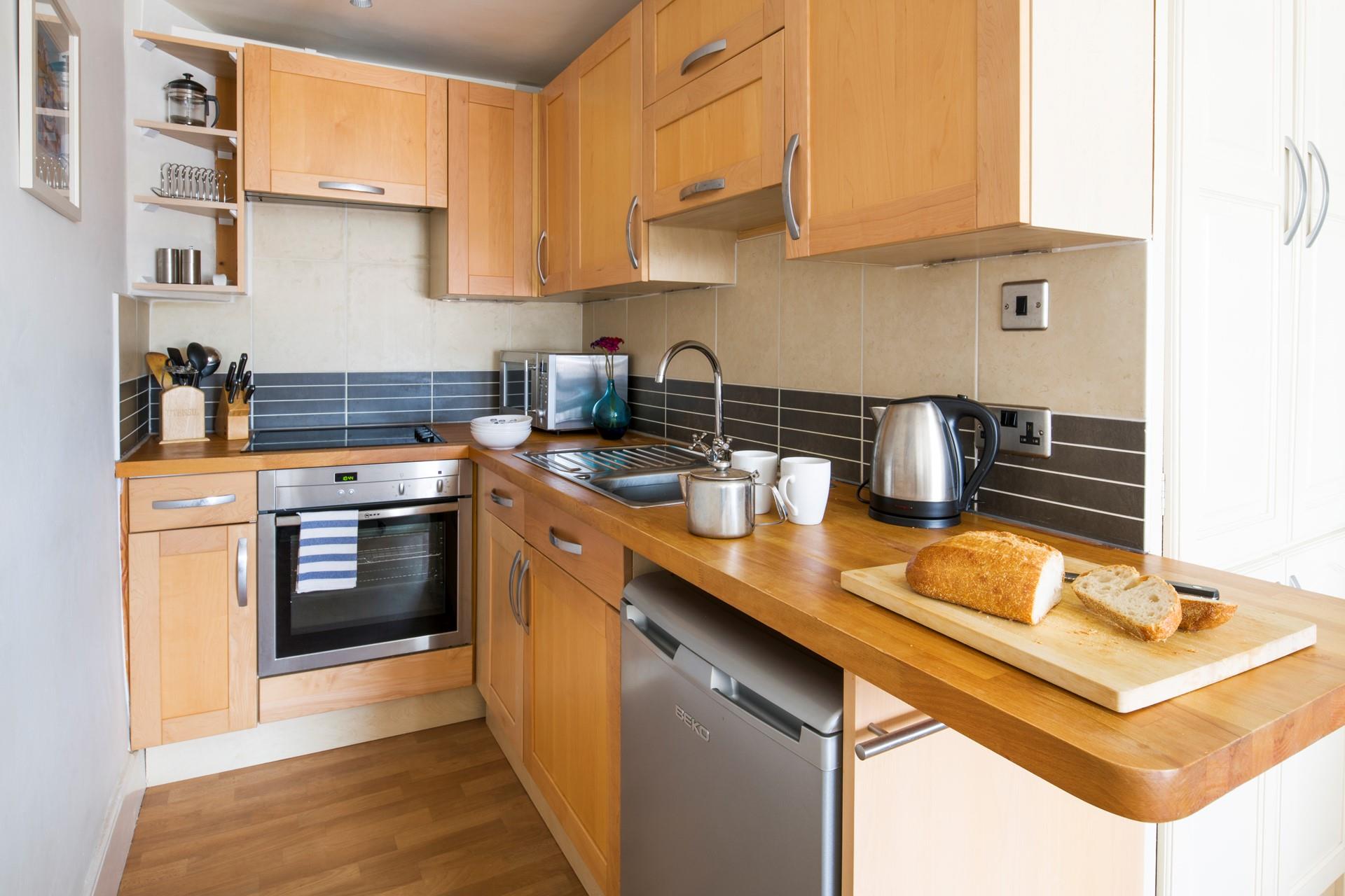 Being so close to the sea you can quickly nip back for lunch and be on the beach again in minutes.