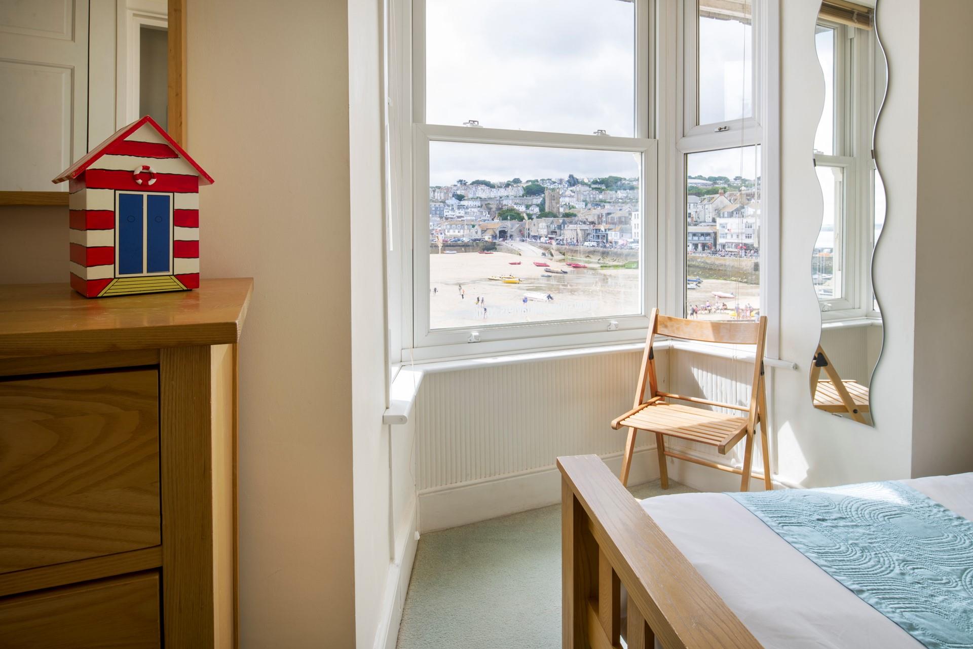 On clear nights relax in bed whilst watching the stars twinkle above.