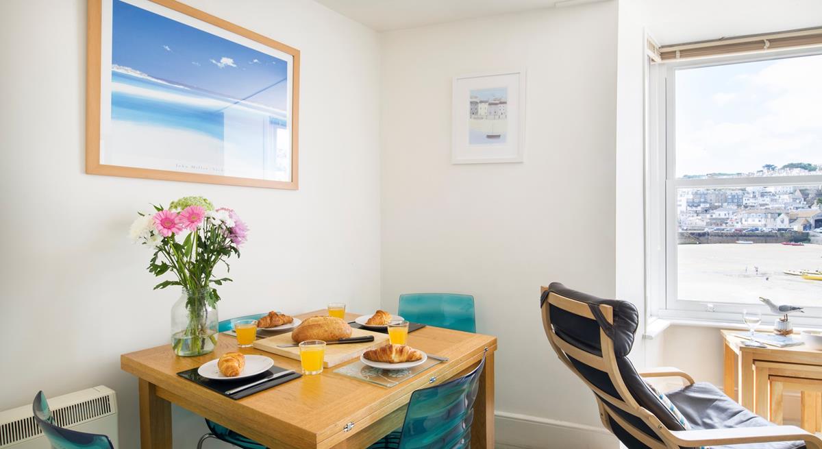 Whatever you prefer for breakfast, you can enjoy it with vast sea views.