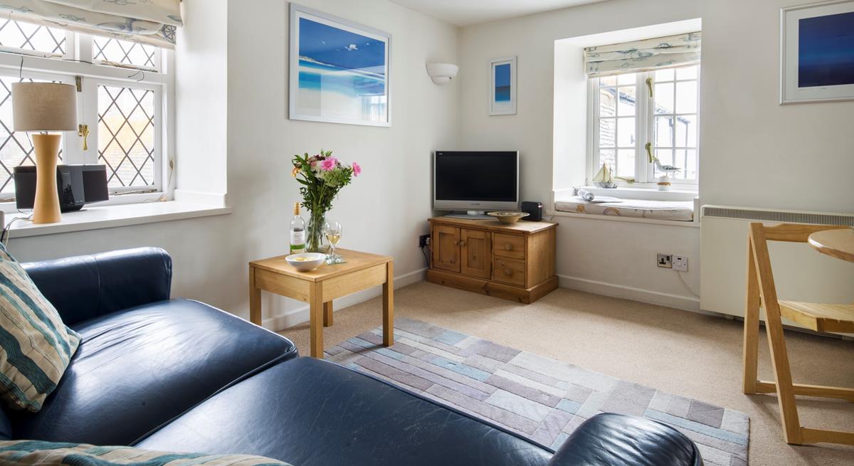 After spending the day splashing in the sea relax on your sofa in front of the TV with a glass of wine.