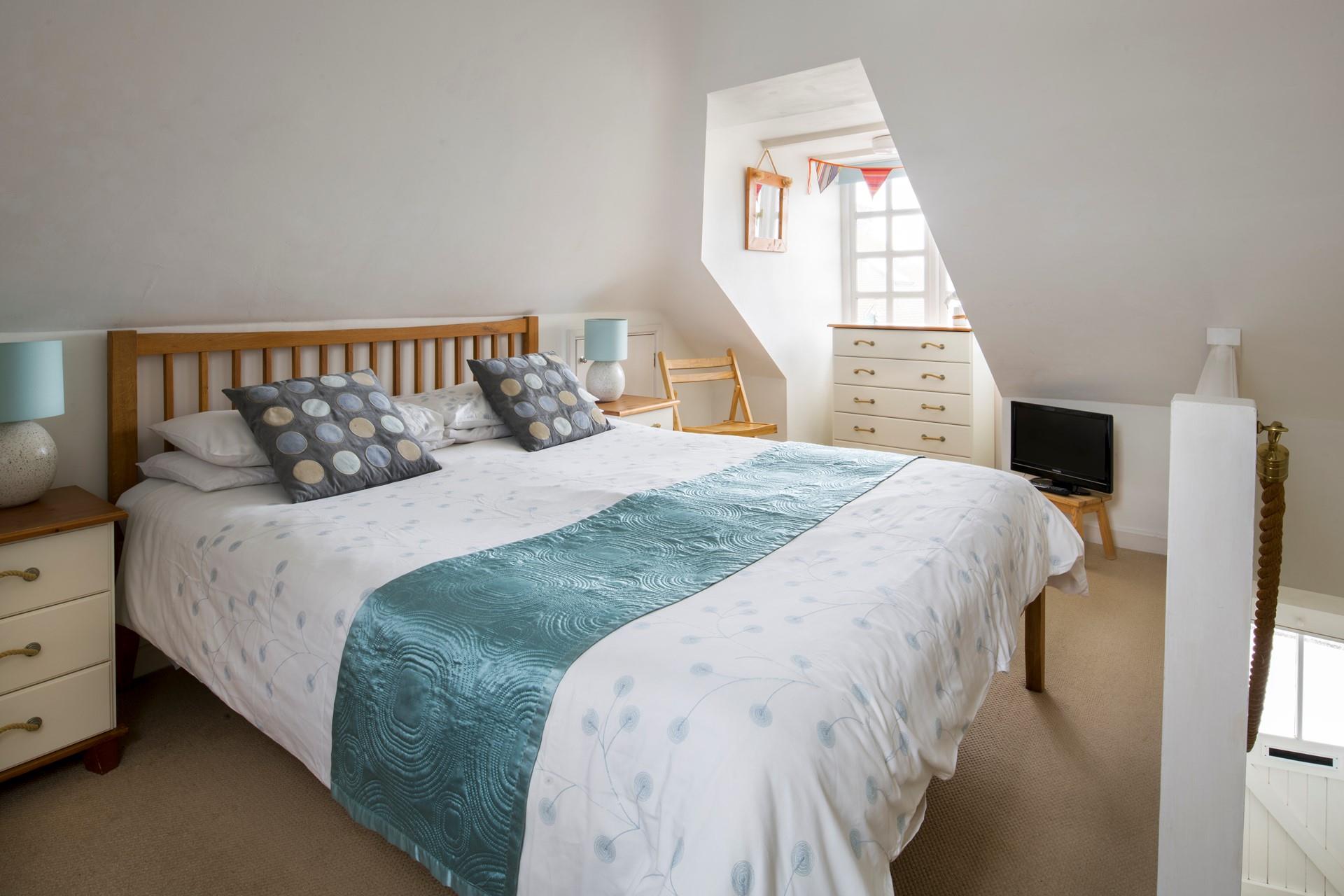 You'll be exhausted after a day in the sun so settle into bed for a restful night's sleep.