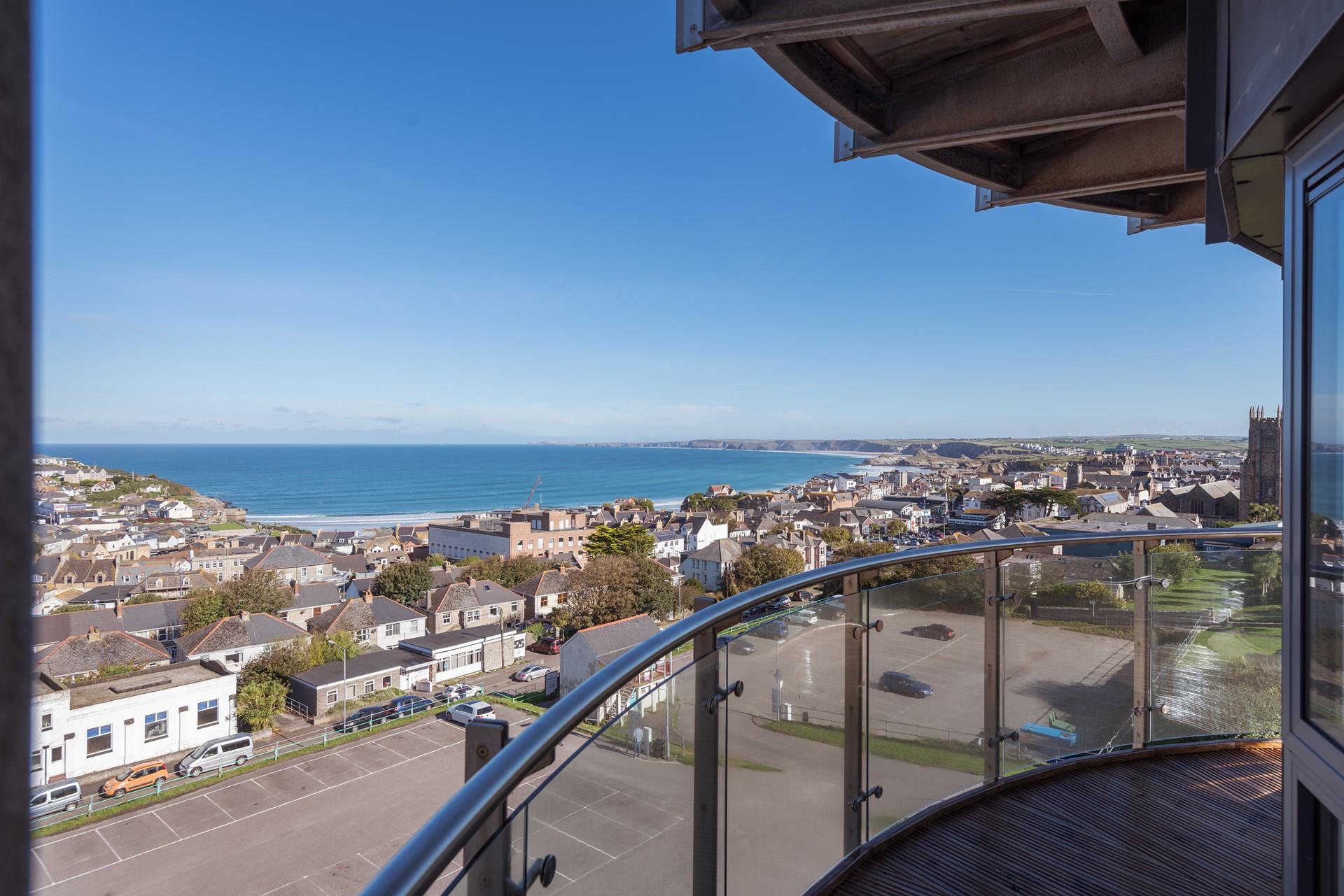 With incredible sea views from the balcony, you'll never want to leave!