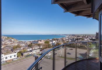 With incredible sea views from the balcony, you'll never want to leave!