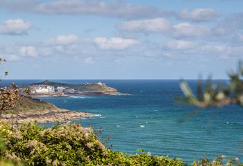 Wake up to incredible sea views each day and enjoy a drink on the patio as the sun goes down. 