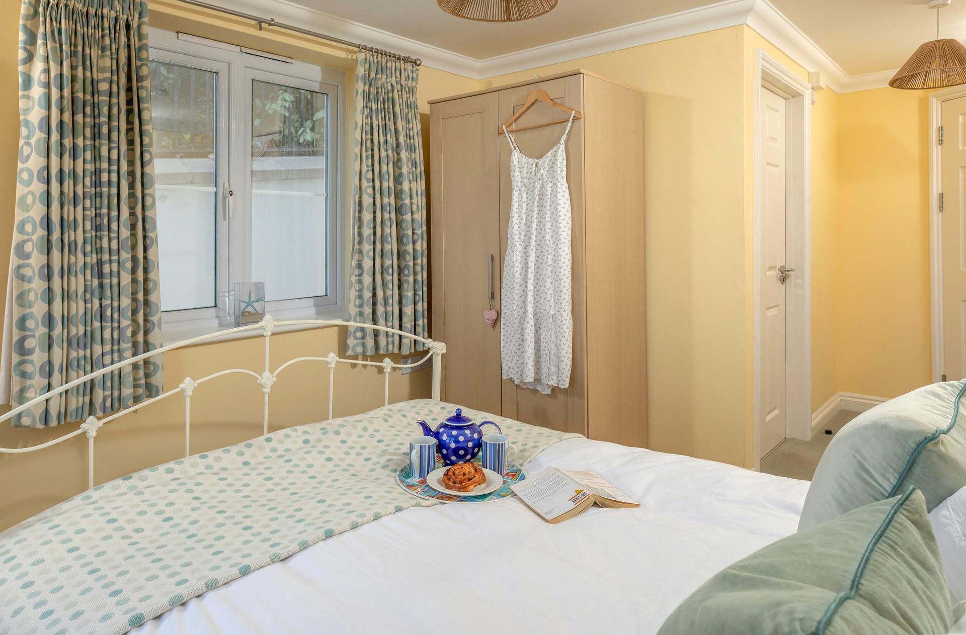 Pour yourself a cup of tea to start the day.