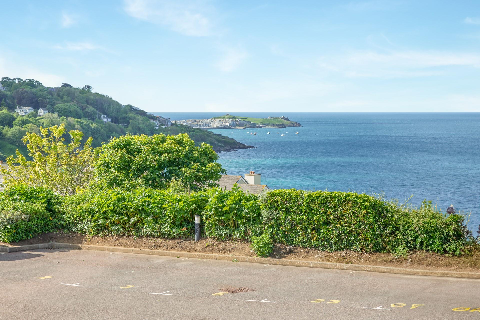 Gaze out to St Ives across the Bay.
