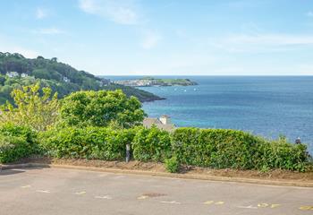 Gaze out to St Ives across the Bay.