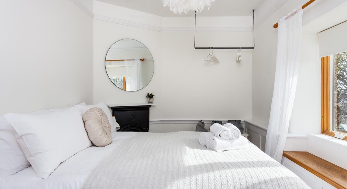 Bedroom 2 is a bright and airy double room, overlooking the garden.