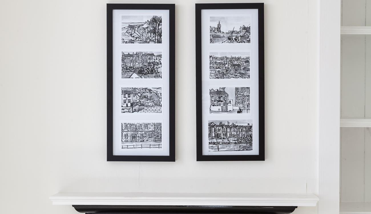 We love these artist's impressions of St Ives. 