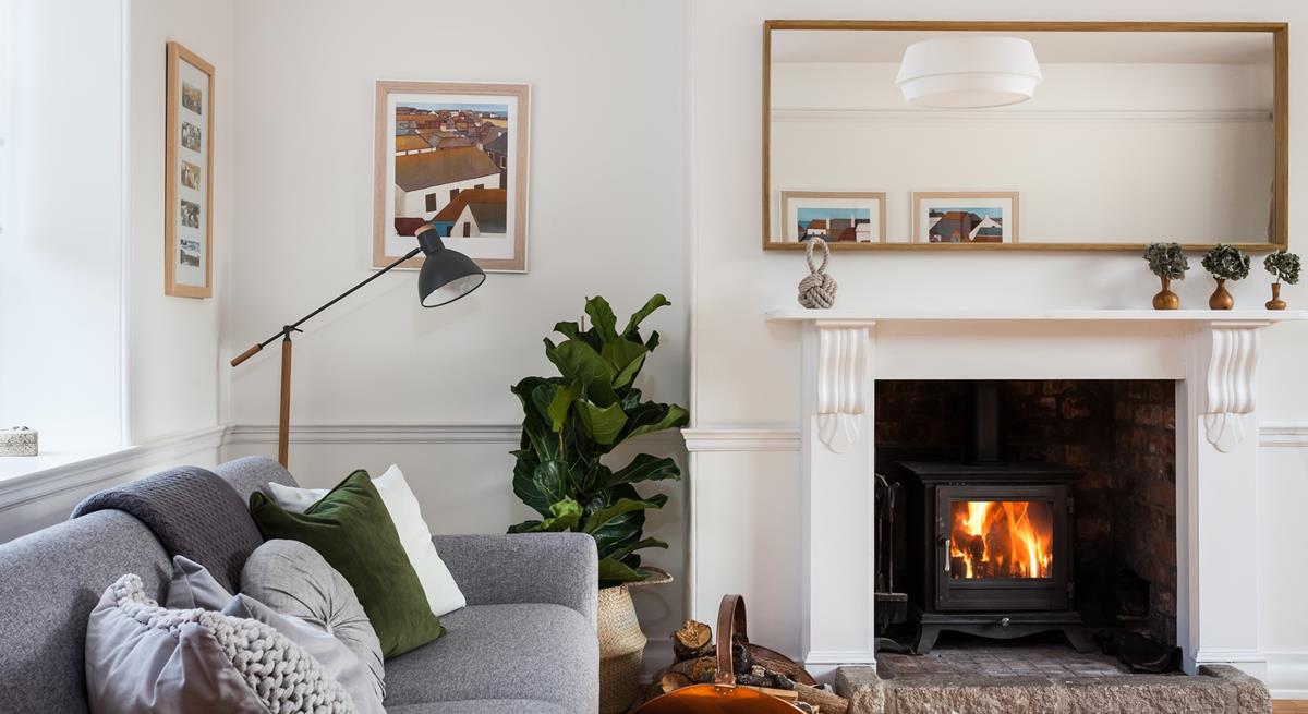 You'll feel right at home in the restful sitting room. 