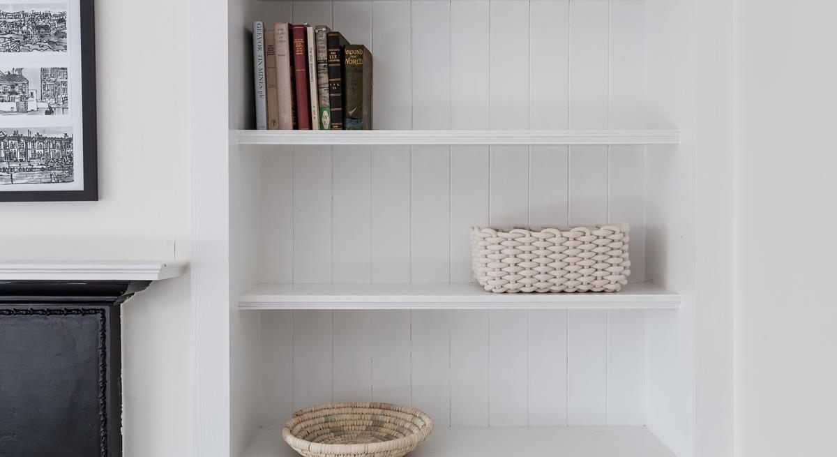 Make the most of the handy storage space in the spacious bedroom. 