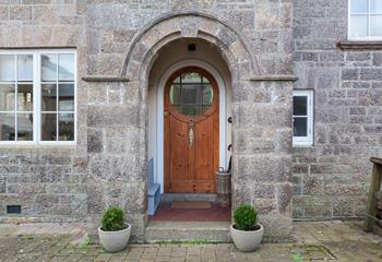 This historic building features old granite walls and provides the perfect relaxing break.