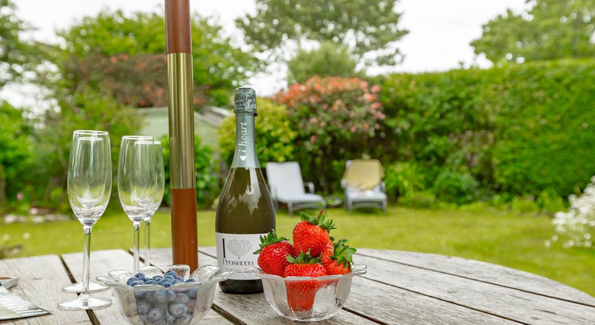 Enjoy a BBQ on a warm sunny evening.