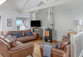 Enjoy quality time together in the coastal themed Rock House.