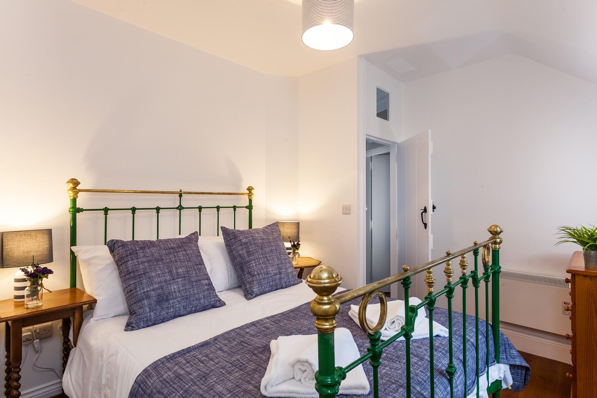 Settle into the soft sheets of the double bed and drift into a dreamy slumber.