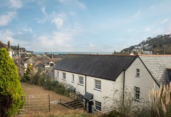 Dolphin Cottage is situated just minutes from the sea. 