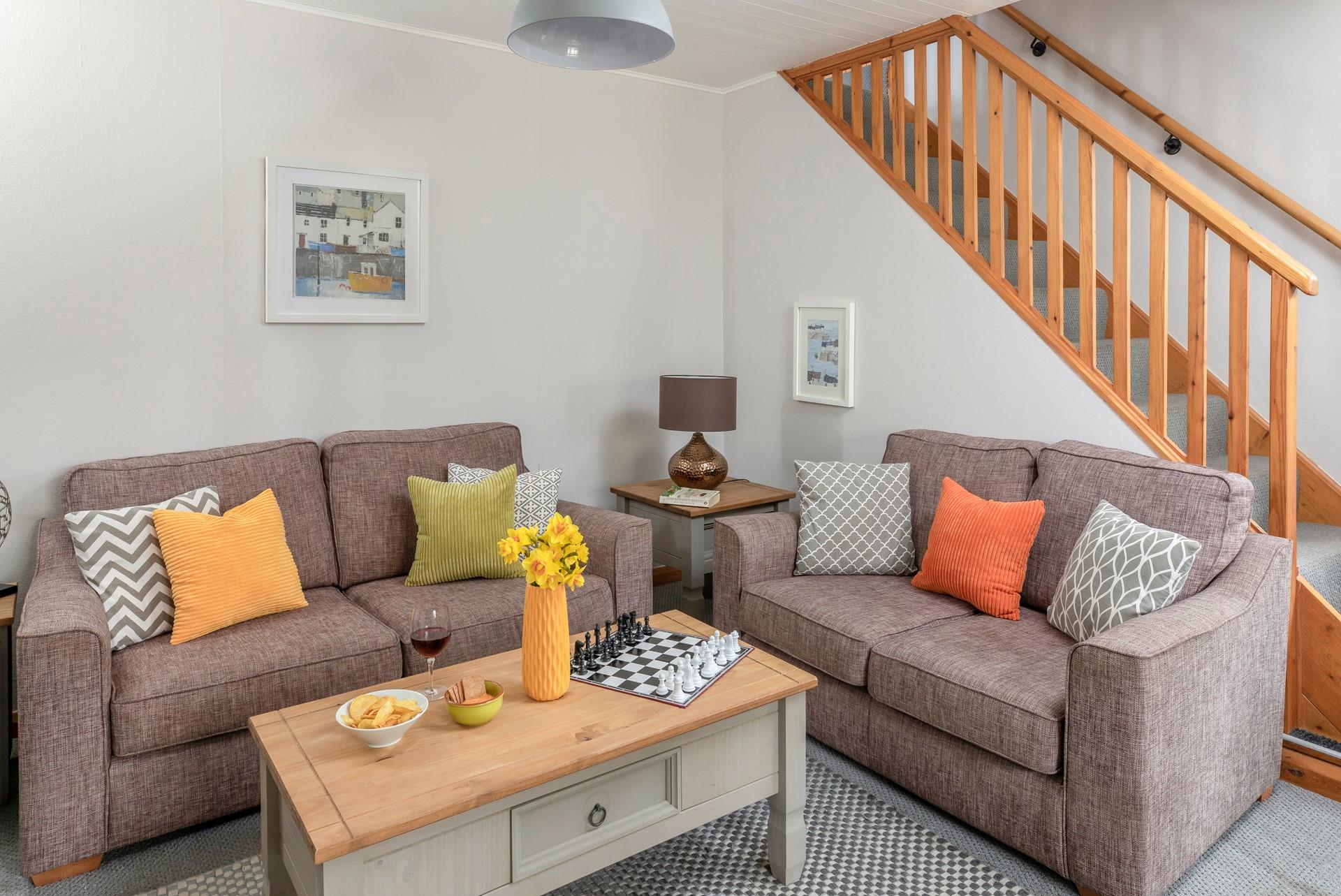 Play games with the family, or curl up and get cosy.