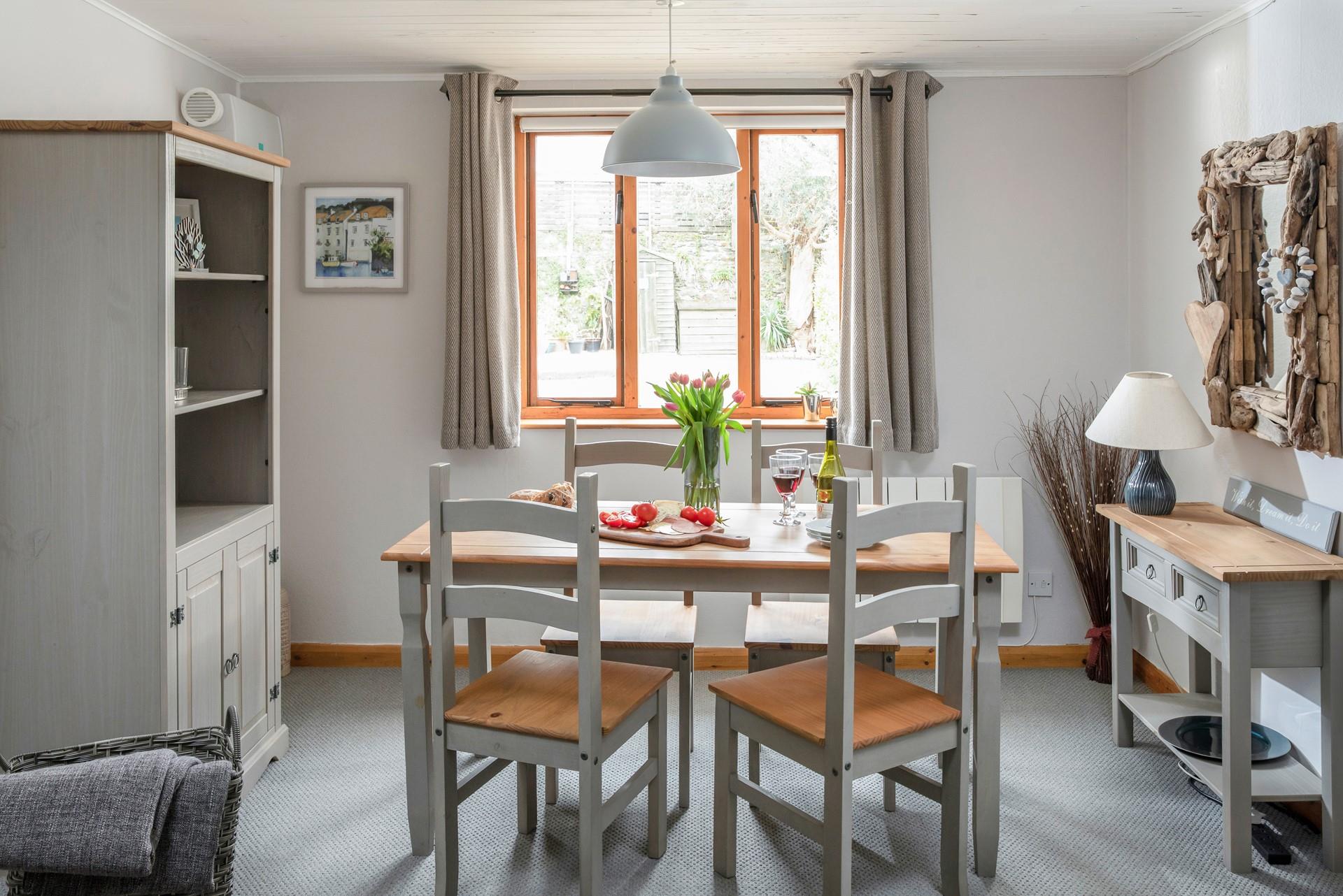 Tuck into a feast after a day of exploring the coast path.