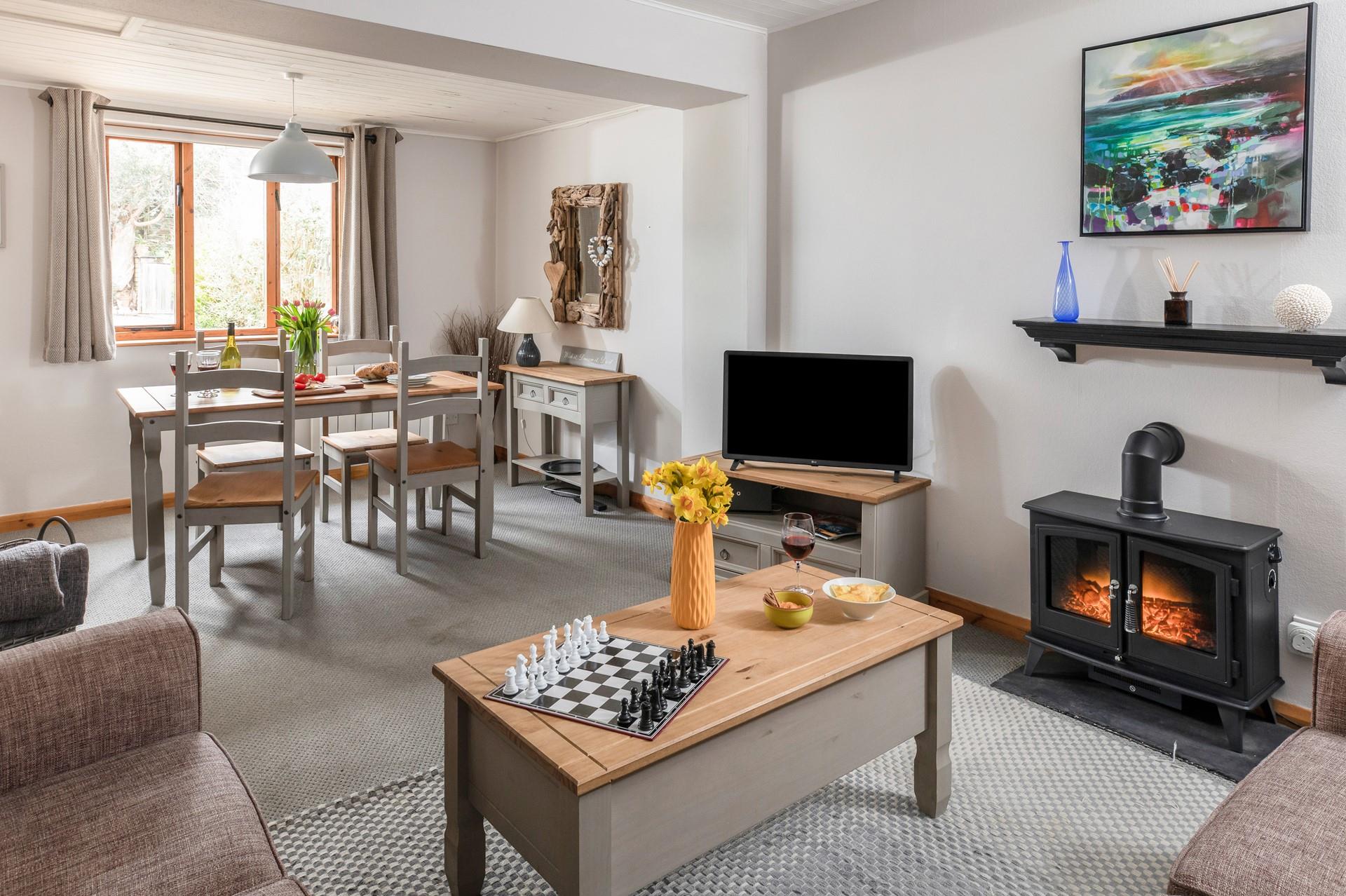 Get stuck into a board game on a cosy evening.