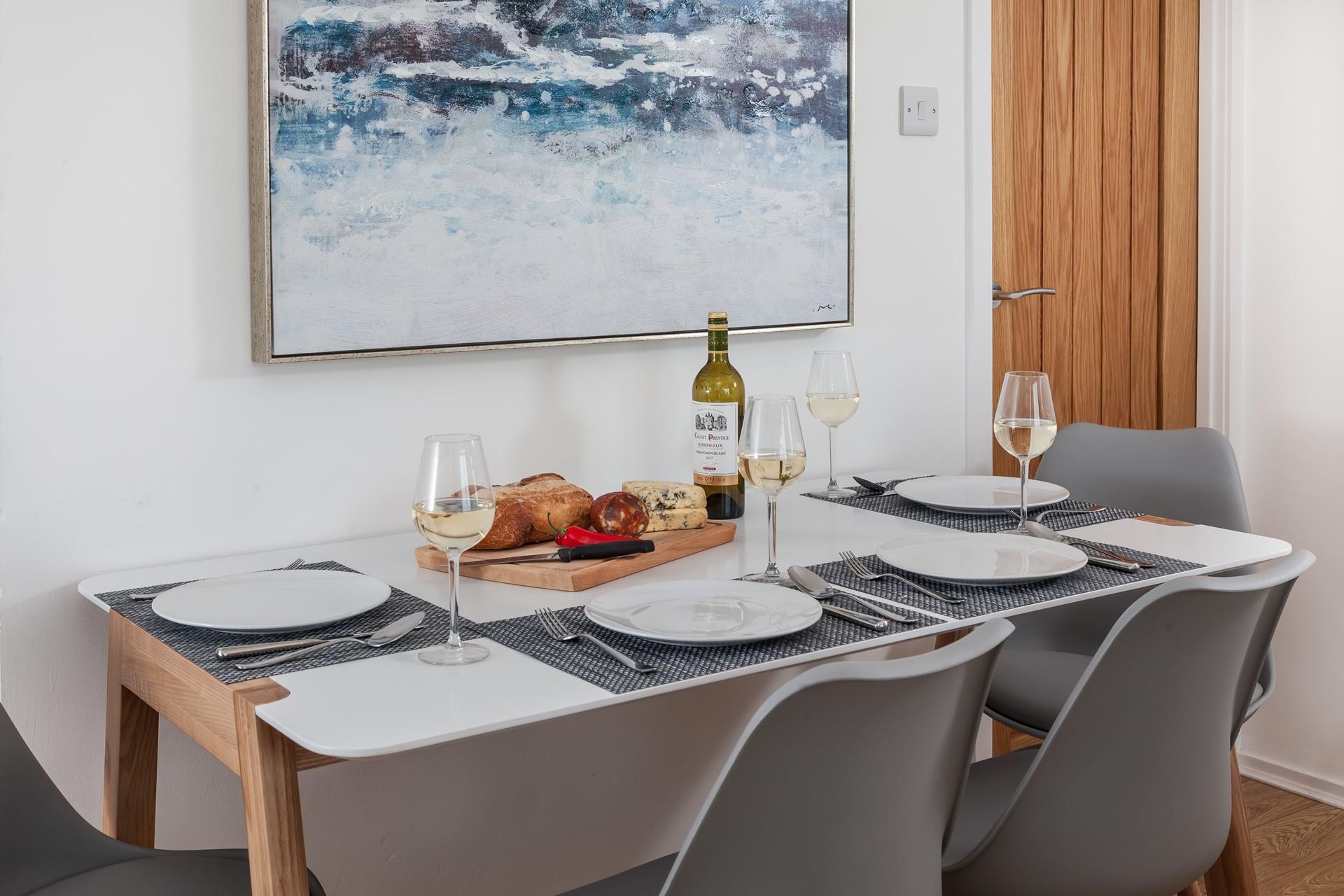 Enjoy long lazy lunches, tucking into your favourite meals.