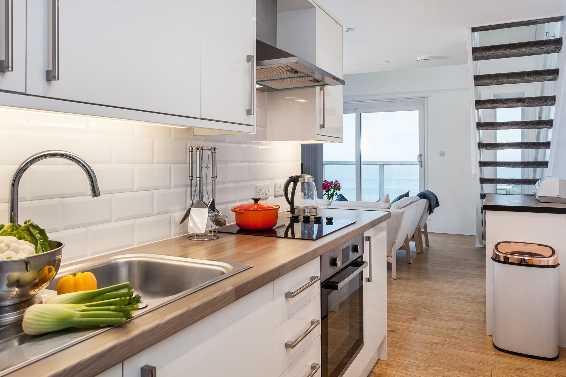 Cook up a storm in this functional and stylish kitchen.