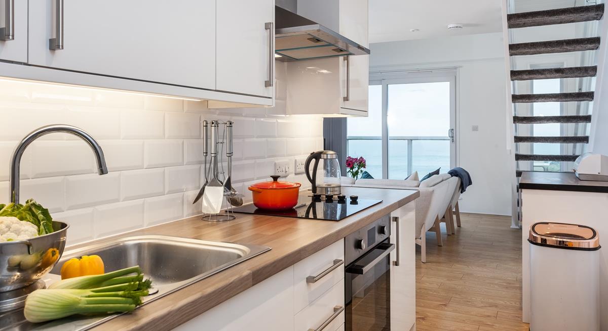 Cook up a storm in this functional and stylish kitchen.