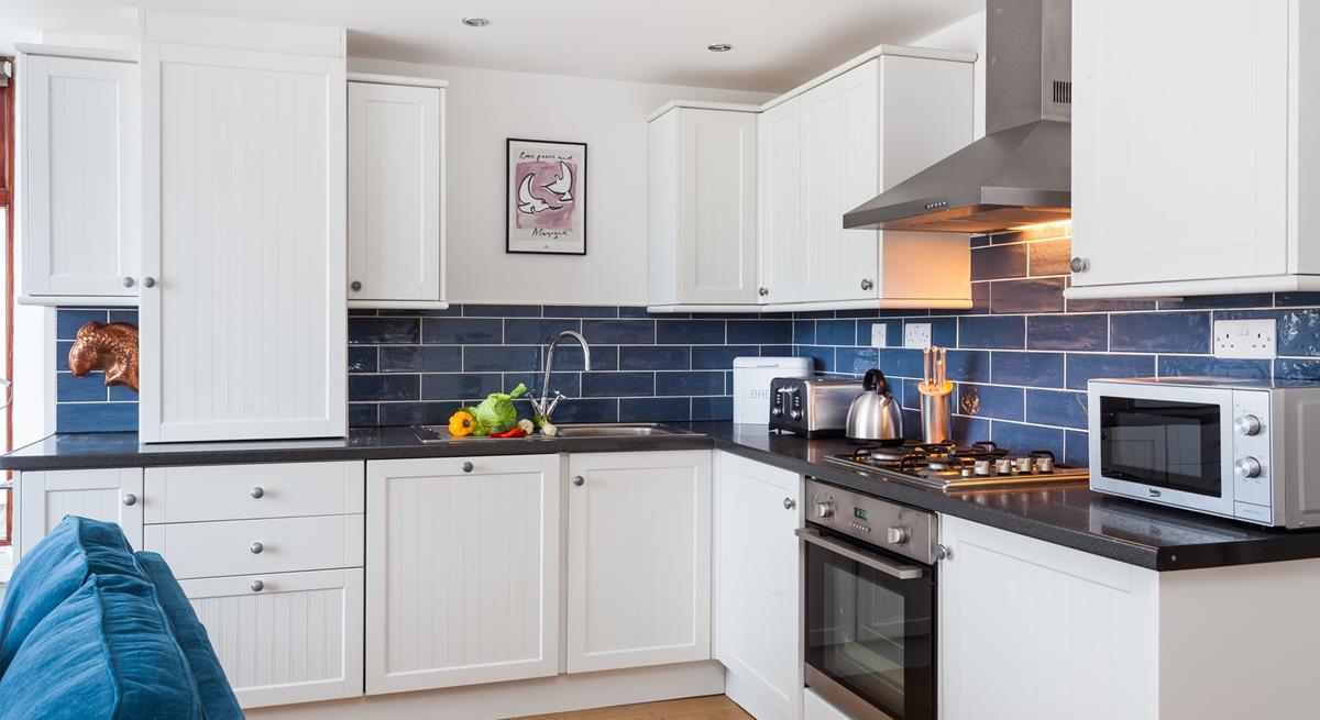 Whip up a culinary feast with some local produce purchased in the town or simply whizz up something tasty in the microwave.